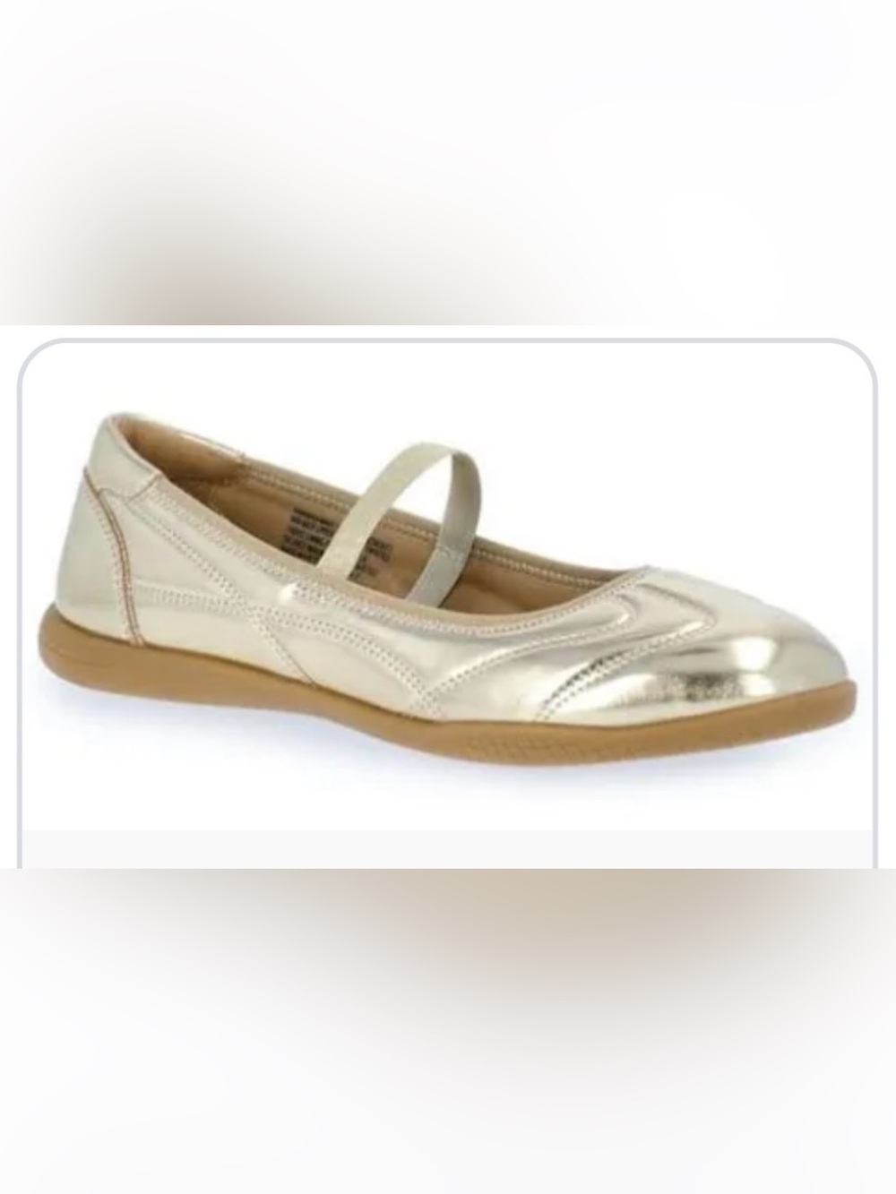 No Boundaries Gold Mary Jane Espadrilles